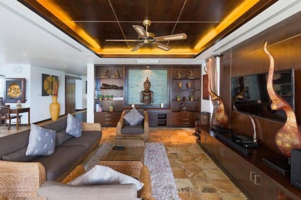 Biệt thự Seaview Villa芭东一线海景豪华6卧别墅 3晚免费接机 女佣管家服务 早餐 Patong